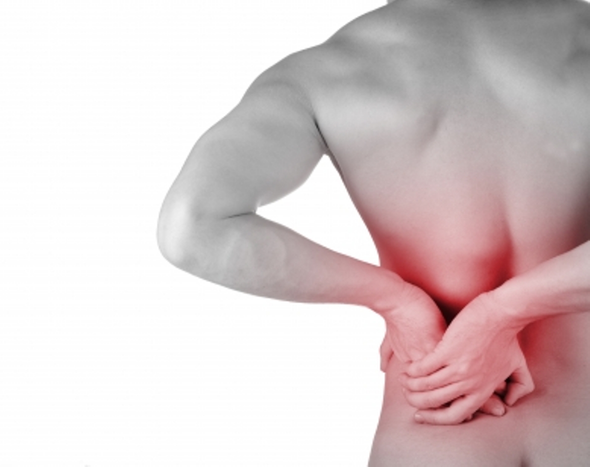 Man Suffering from Herniated Disc Pain